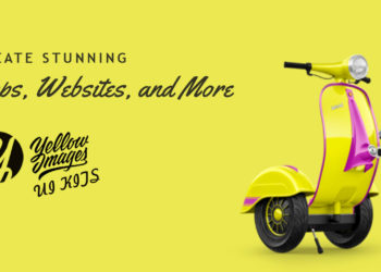 Create Stunning Apps, Websites, and More with Yellow Images UI Kits